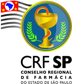Selo do Conselho Regional de Farmácia do Estado de São Paulo (CRF-SP)